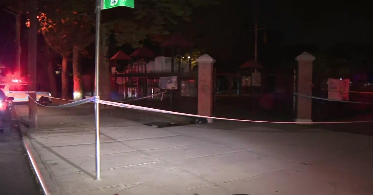 2 teens, 2 adults injured in shooting at Queens playground - CBS New York