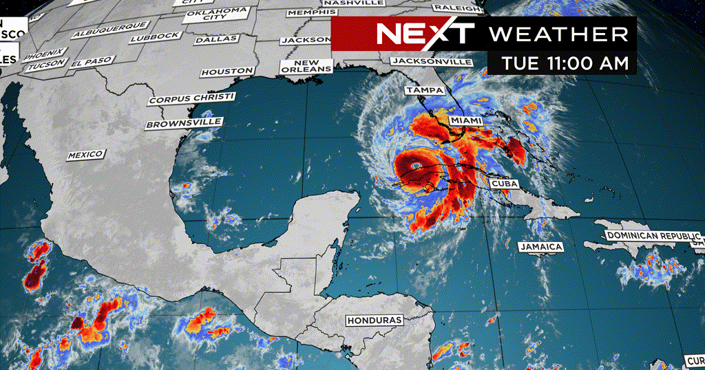 Hurricane Ian on track to hit SW Florida as a major storm - Vimarsana News