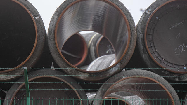 Nord Stream 2 - Pressure drop in gas pipeline 