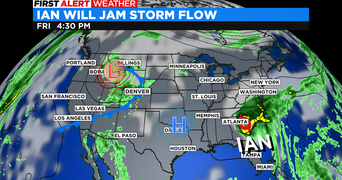 Cooler, wetter weather on the way in Colorado. Tropical Storm Ian may