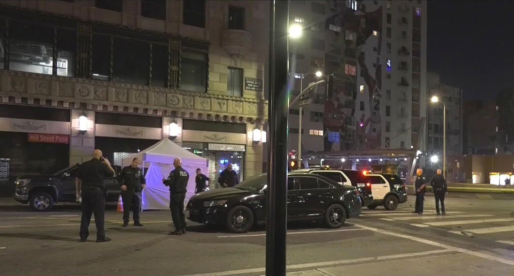 DUI crash kills man, 3 dogs in downtown Los Angeles - CBS Los Angeles