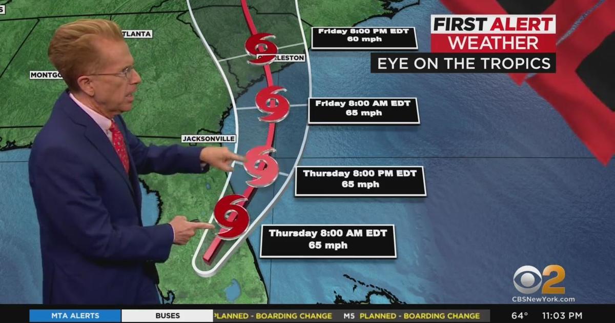 Tracking Hurricane Ian: Wednesday 11 P.m. Update - CBS New York