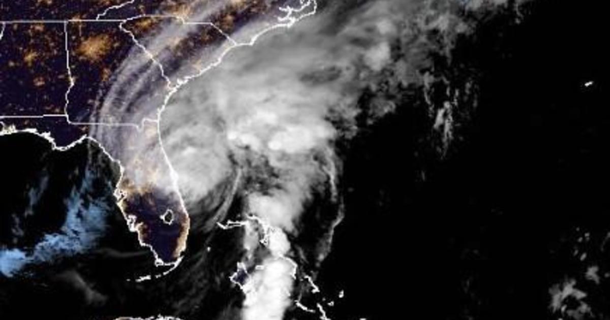 Hurricane Ian making its way across Florida