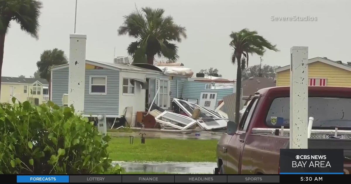 Hurricane Ian rips through Florida leaving path of destruction - CBS ...