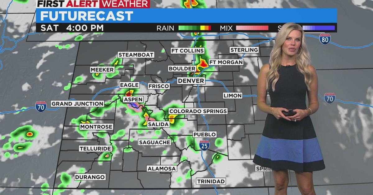 Rain And Cooler Temperatures For The Weekend Cbs Colorado 2987