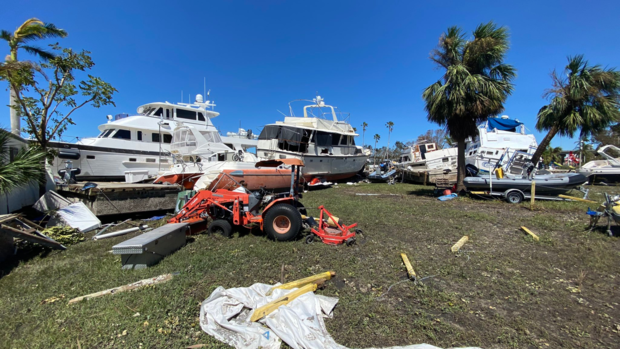 KDKA crew captures devastation from Hurricane Ian in Fort Myers, Florida 