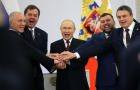 Russian President Vladimir Putin Hosts Ceremony With Separatist Leaders Of Ukrainian Regions After Referendum