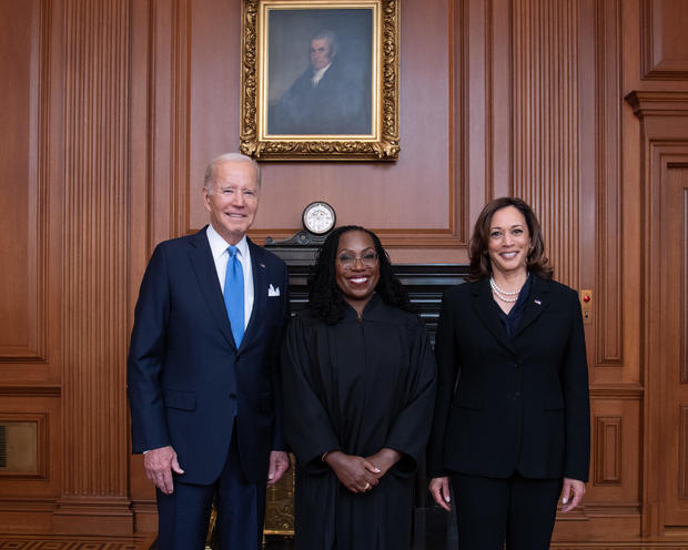 Justice Jackson, the President, and the Vice President 