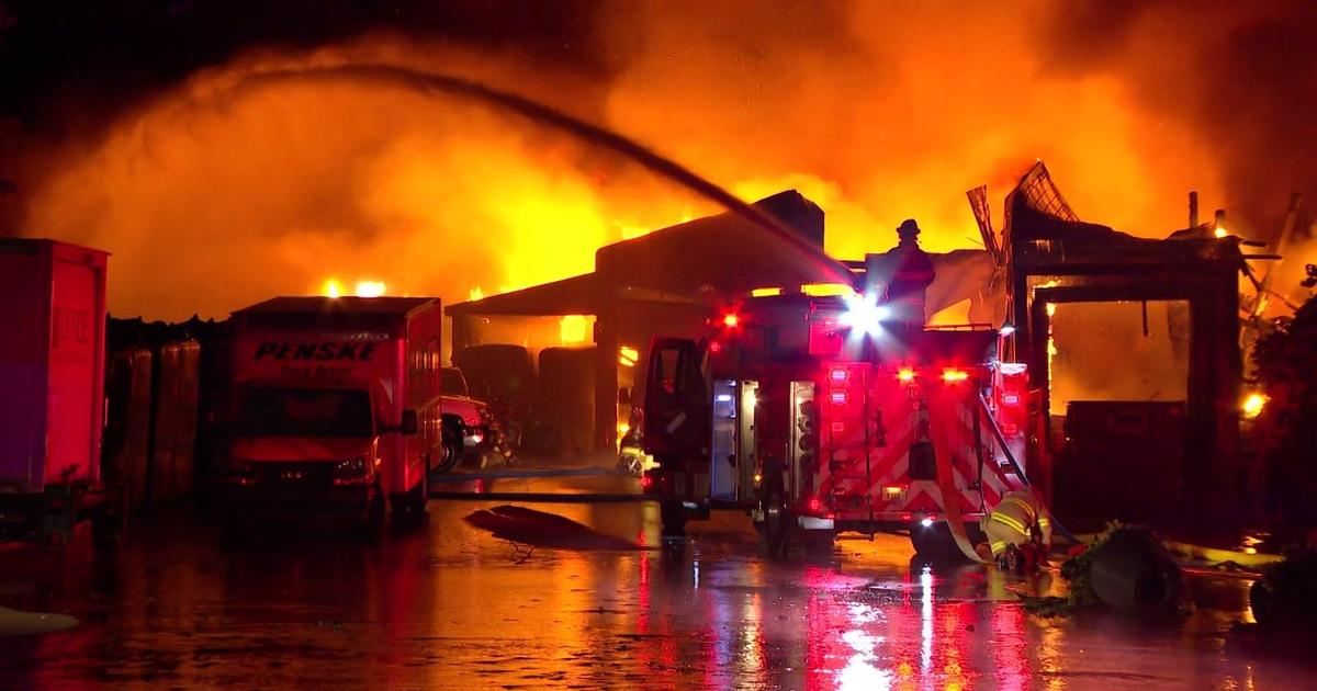 Fire breaks out at Maple Grove's Lynde Greenhouse and Nursery
