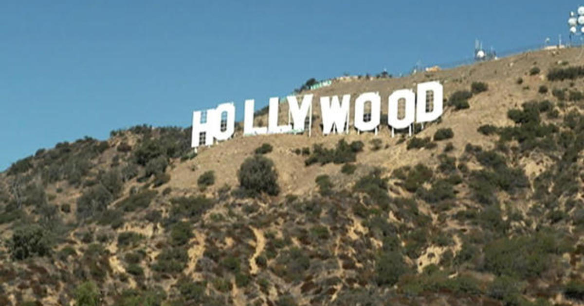 Los Angeles Hollywood sign gets new paint job