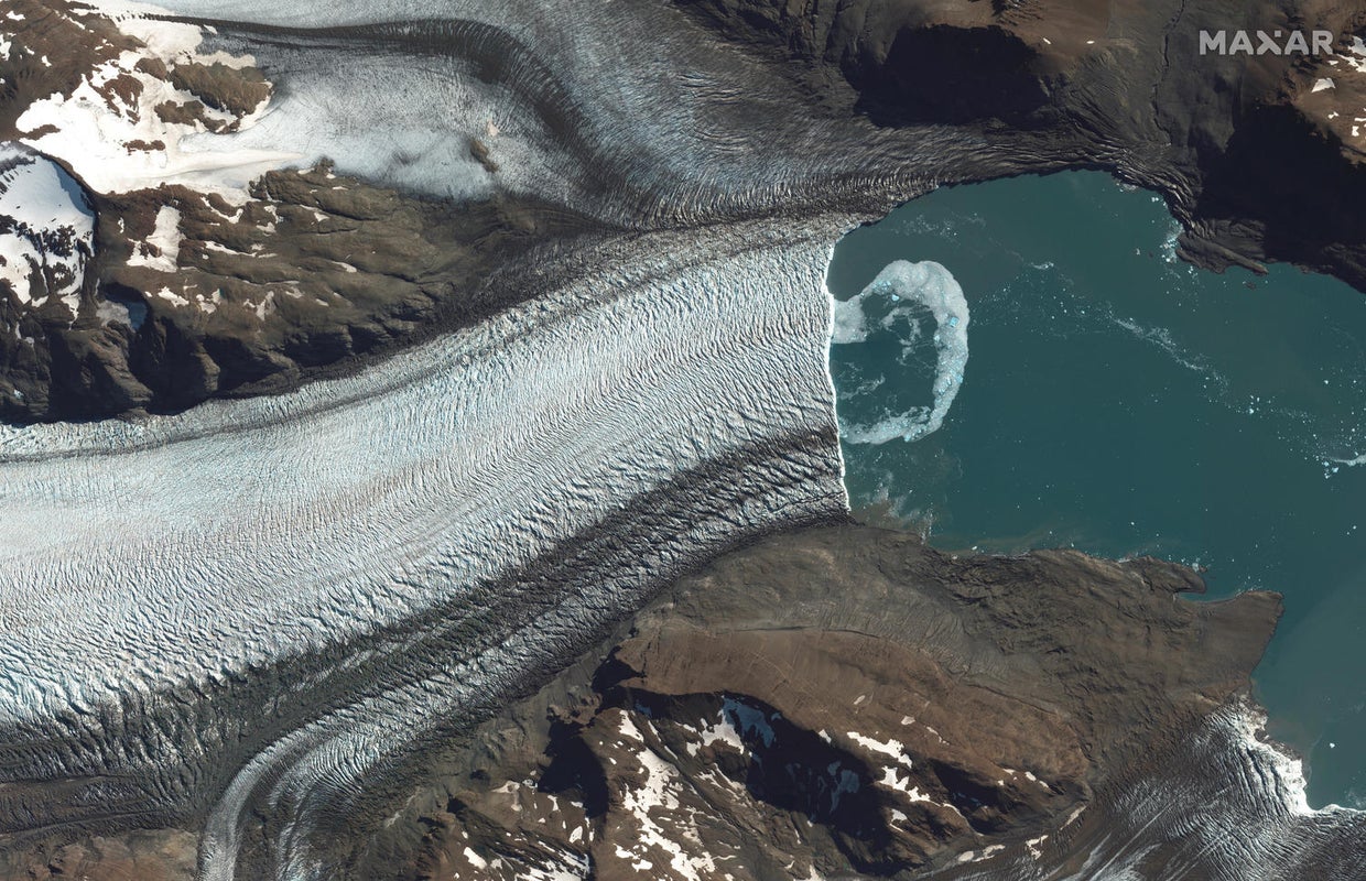 Compelling before-and-after satellite photos of climate change