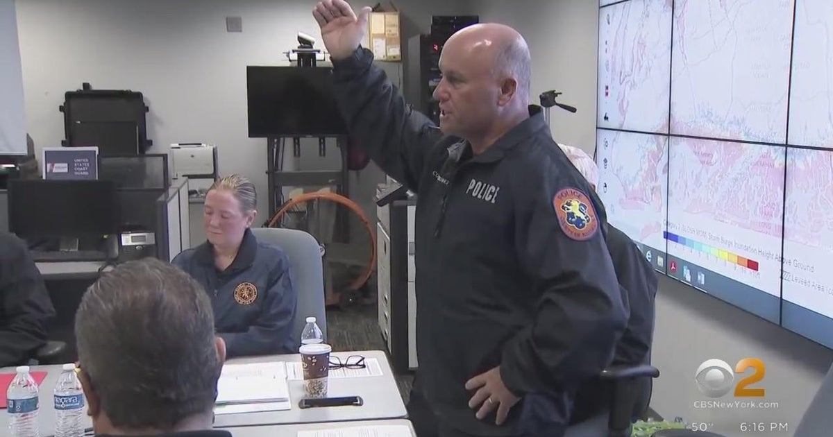 Nassau County practices hurricane disaster readiness CBS New York