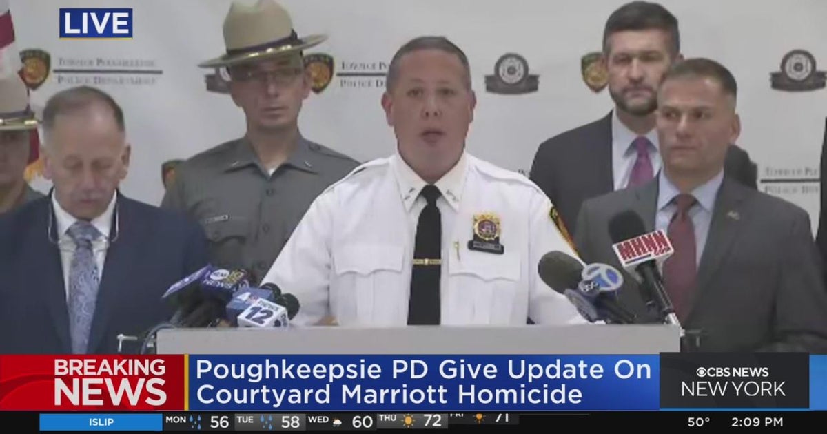 Poughkeepsie police update on shooting at Marriott Courtyard CBS New York