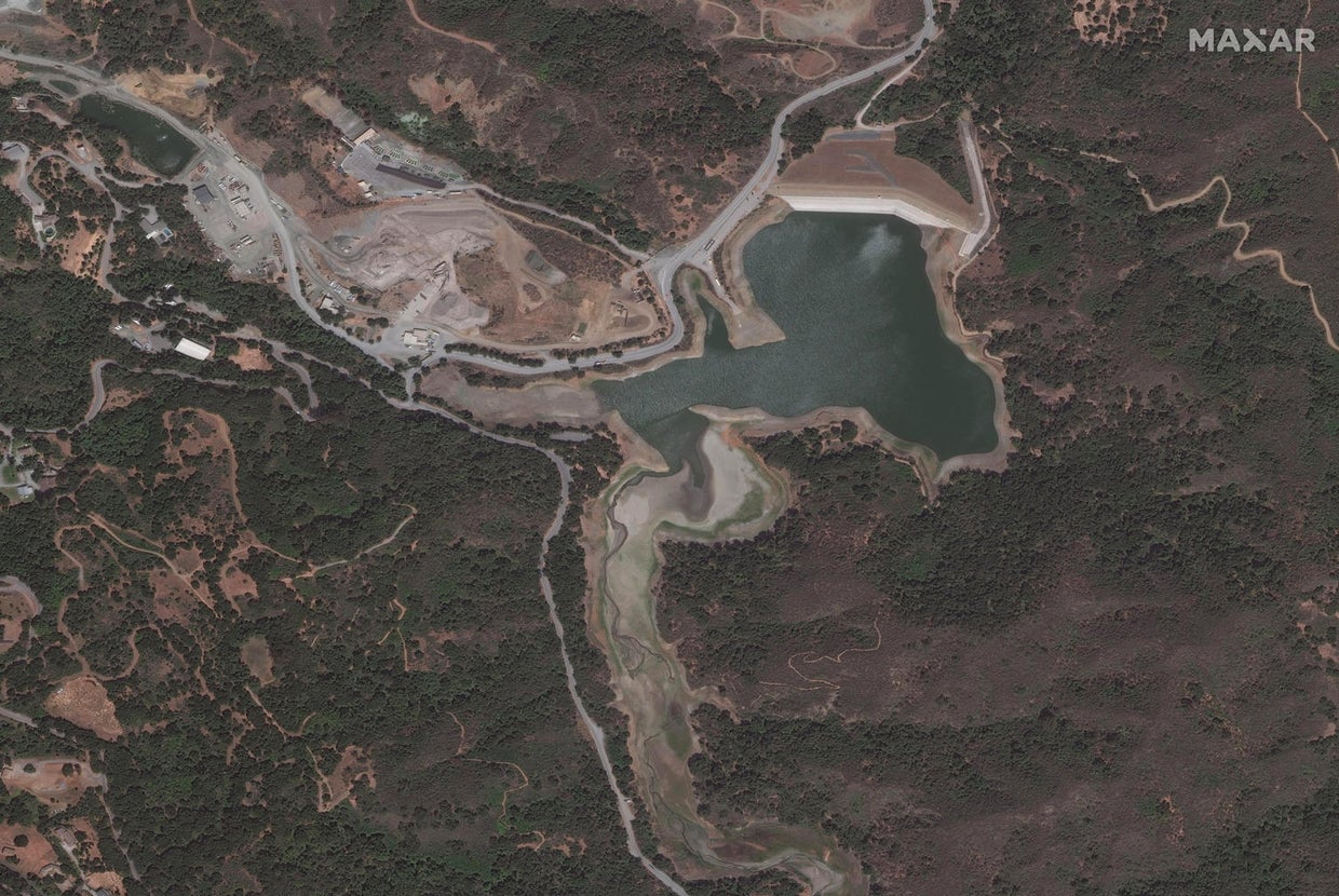 Compelling before-and-after satellite photos of climate change