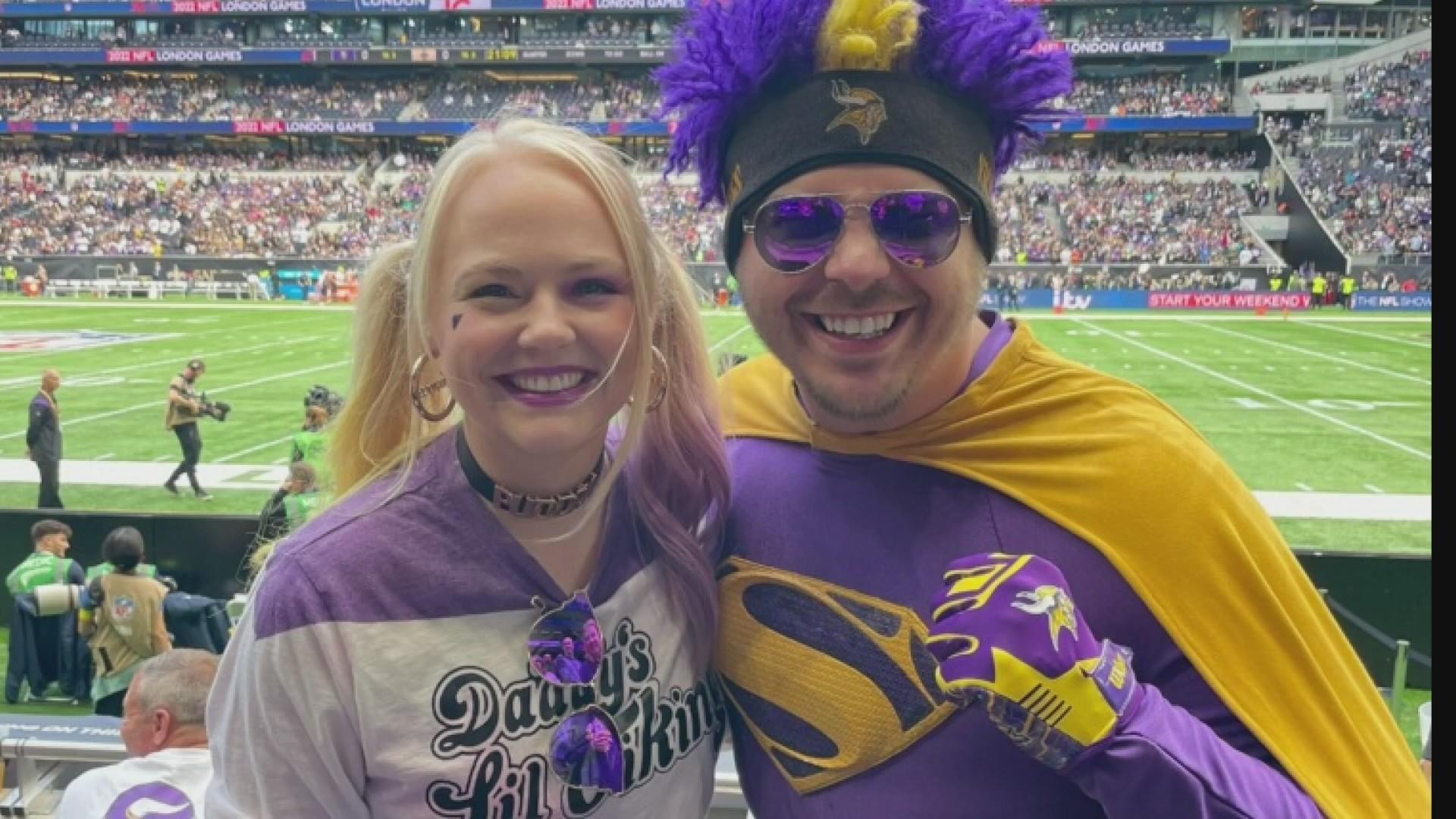 Vikings fans travel to London for game against Saints - CBS Minnesota