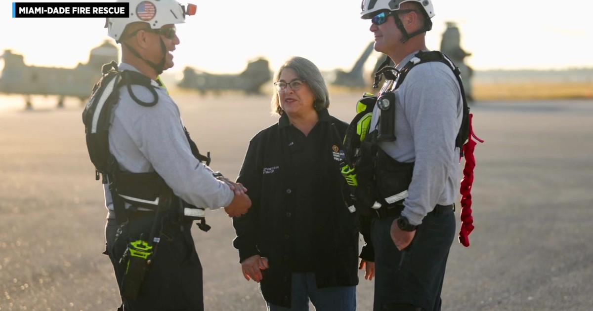 Miami-Dade Mayor Daniella Levine Cava in Fort Myers to support distribute aid