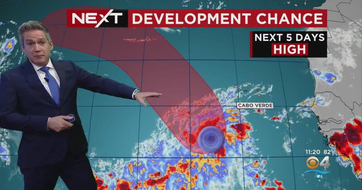 NEXT Weather forecast for Monday 10/3/22 11PM CBS Miami