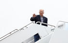 U.S. President Joe Biden departs for Florida 