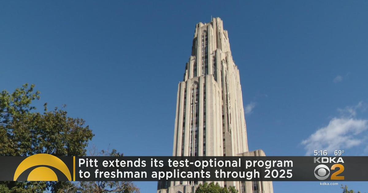 Pitt extends testoptional program to freshman applicants through 2025