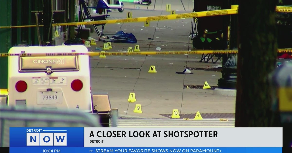 A closer look at ShotSpotter as Detroit weighs decision to expand CBS