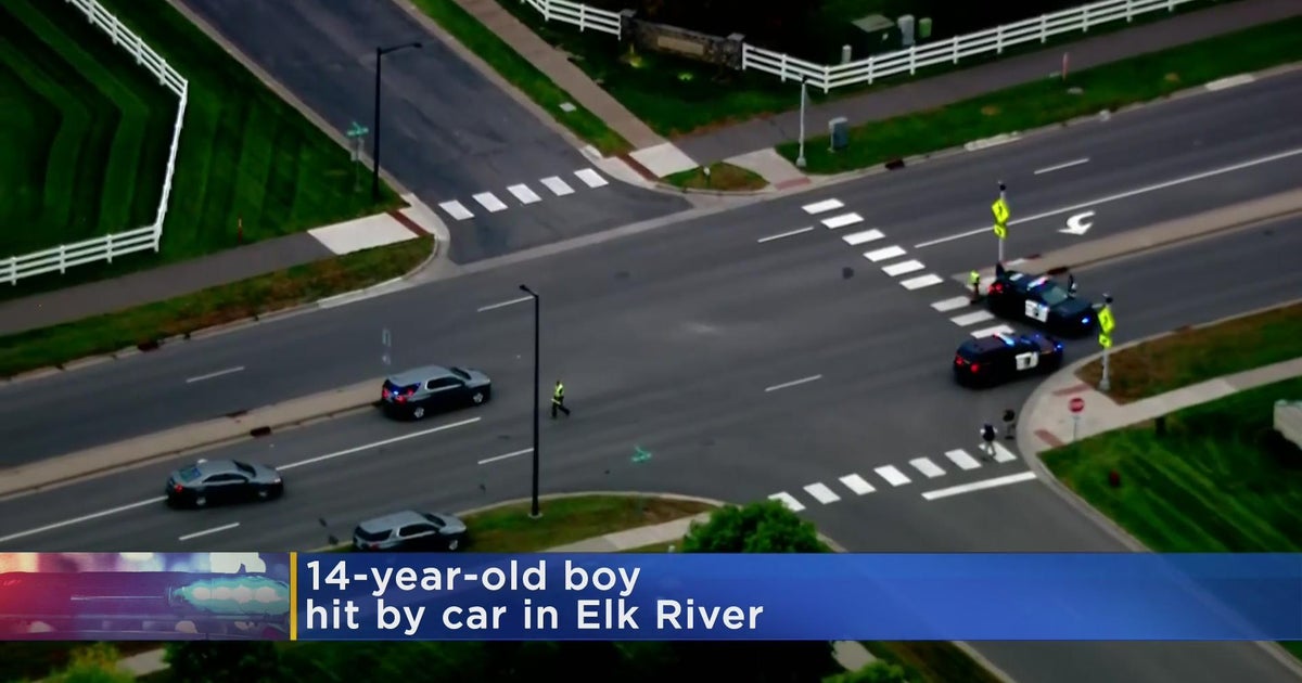 Teen struck by vehicle in Elk River CBS Minnesota