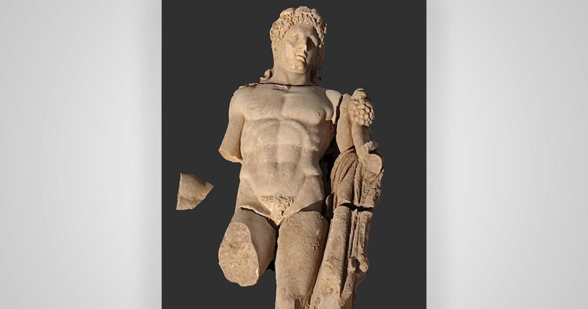 A 2,000-year-old statue of Hercules has been found in an ancient town in Greece