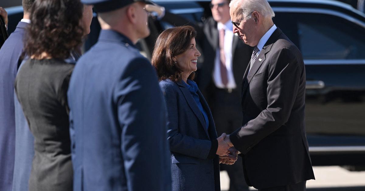 President Biden arrives for events in New York and New Jersey