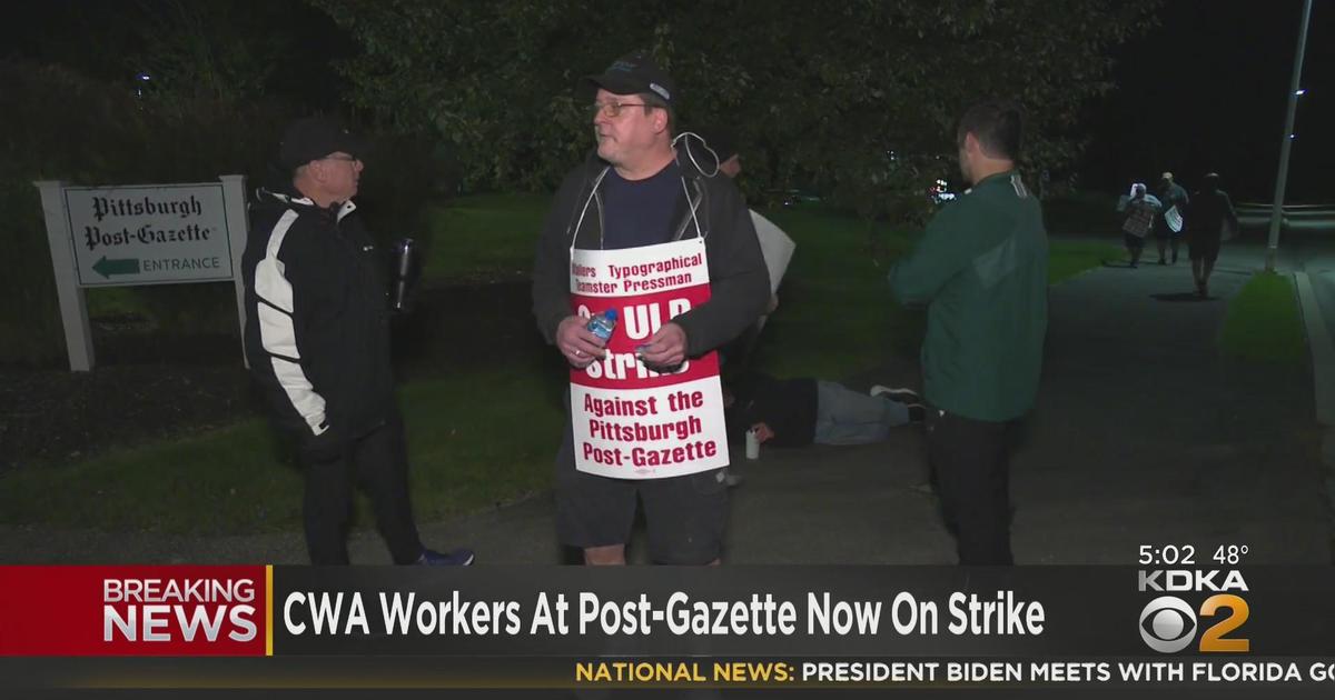 Pittsburgh Post-Gazette workers continue strike this weekend - CBS  Pittsburgh