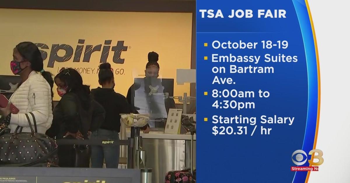 TSA Hiring At Philadelphia International Airport - CBS Philadelphia