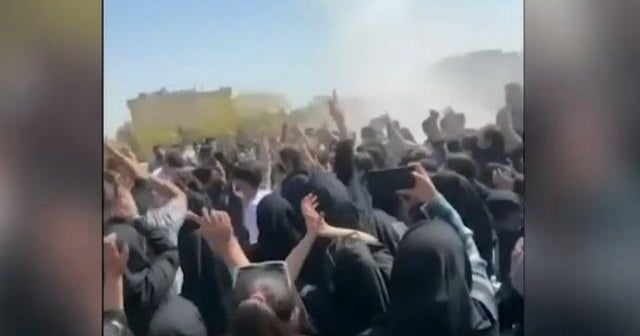 Iranian government cracks down on protests following woman