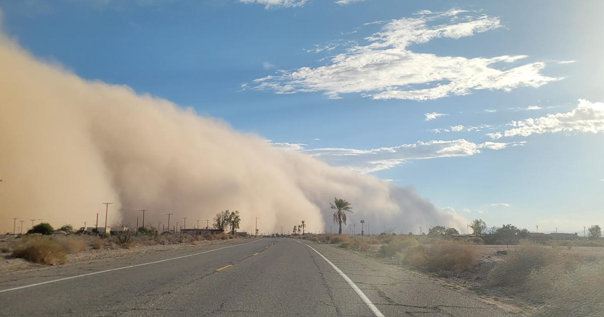 Haboob blankets Riverside, San Diego counties with dust, sand