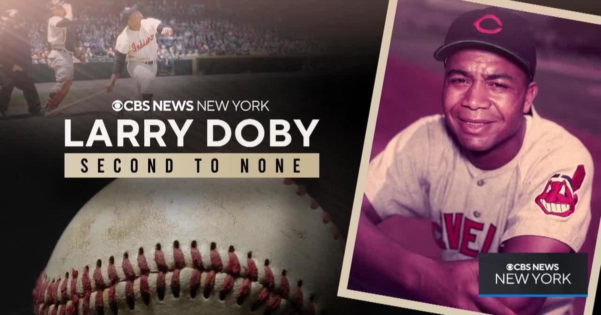 Indians unveil Larry Doby statue