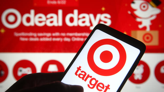 In this photo illustration a Target Corporation logo is seen 