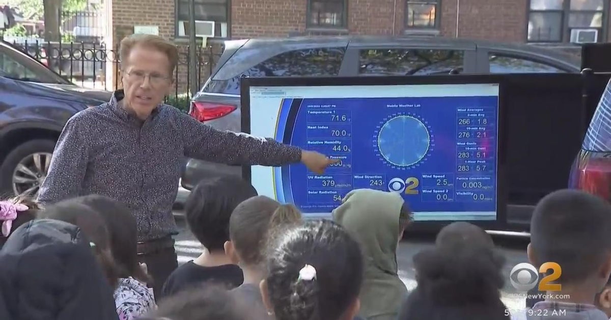 First Alert Weather 101 at P.S. 175 in Queens - CBS New York
