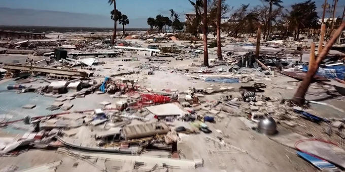 Surveying Florida's devastation from Hurricane Ian 