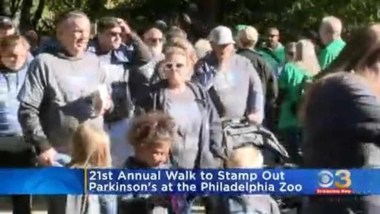 Hundreds attend Walk to Stamp Out Parkinson s event at Philadelphia Zoo