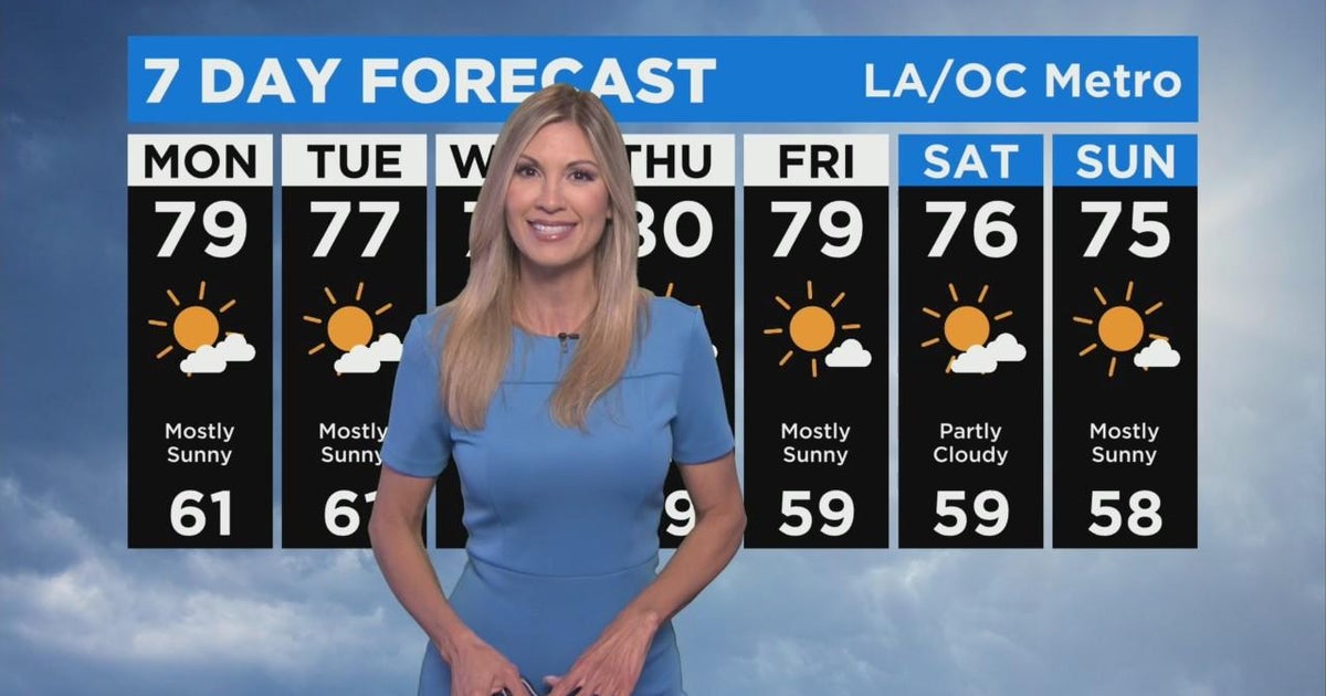 Olga Ospina's weather forecast (Oct. 9) CBS Los Angeles