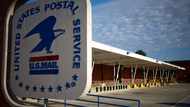 A USPS Post Office As Stamp Prices Set To Increase 