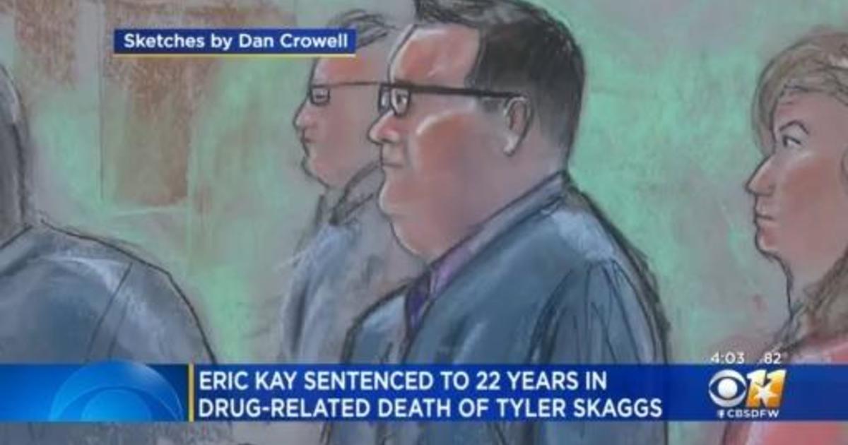 Eric Kay sentenced to 22 years in death of Angels' Tyler Skaggs