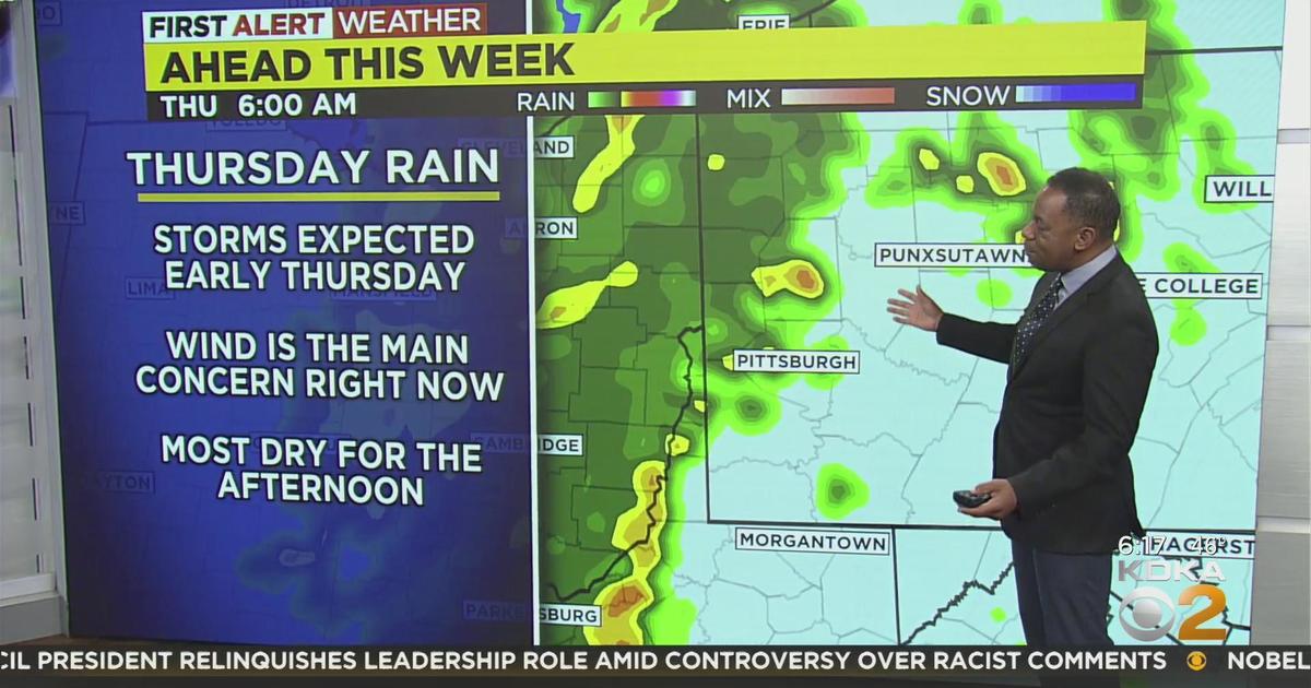 Mild weather Tuesday ahead of more wet weather mid-week