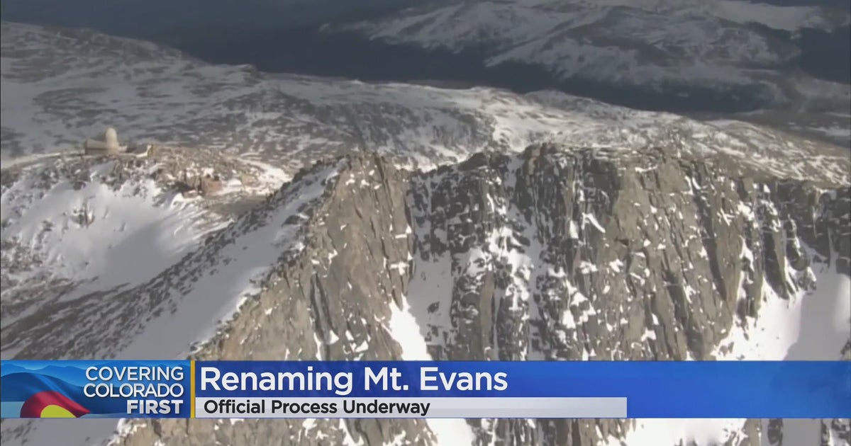 6 name proposals considered to replace Mount Evans including Mount Blue