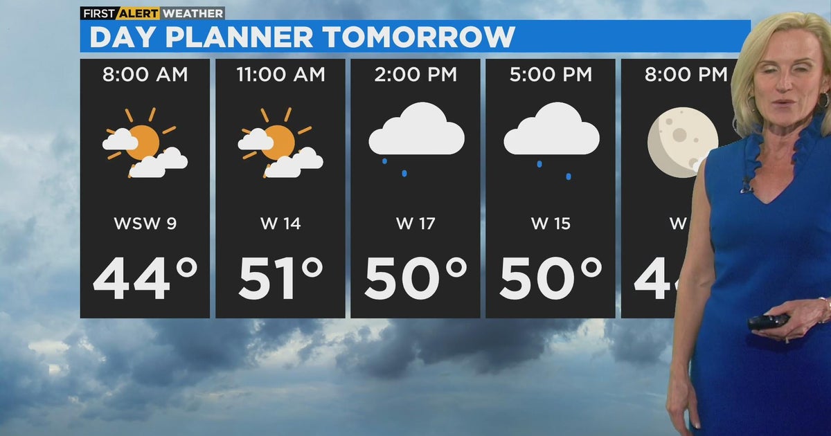 Chicago First Alert Weather: Cooler Thursday - CBS Chicago