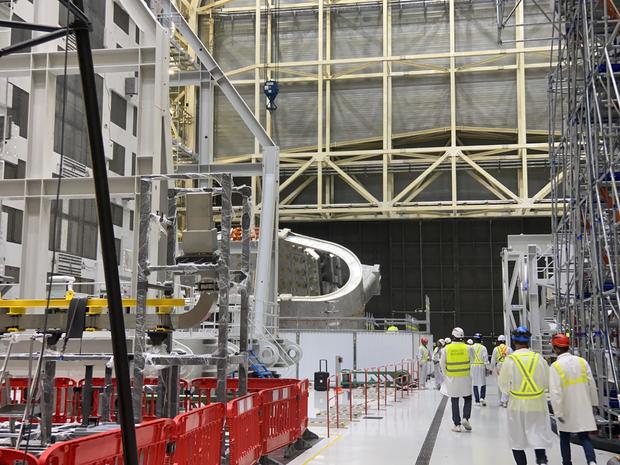 Parts of the ITER tokamak are prepared for assembly 