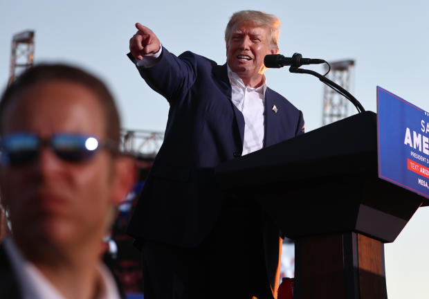 Donald Trump Holds Campaign Rally In Support Of Arizona GOP Candidates 