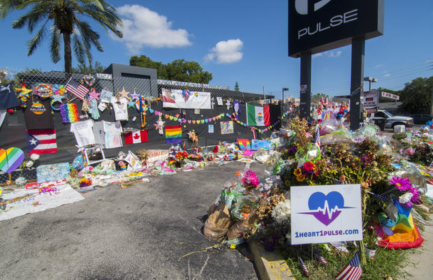 Orlando Florida Pulse night club tragedy shooting memorial 
