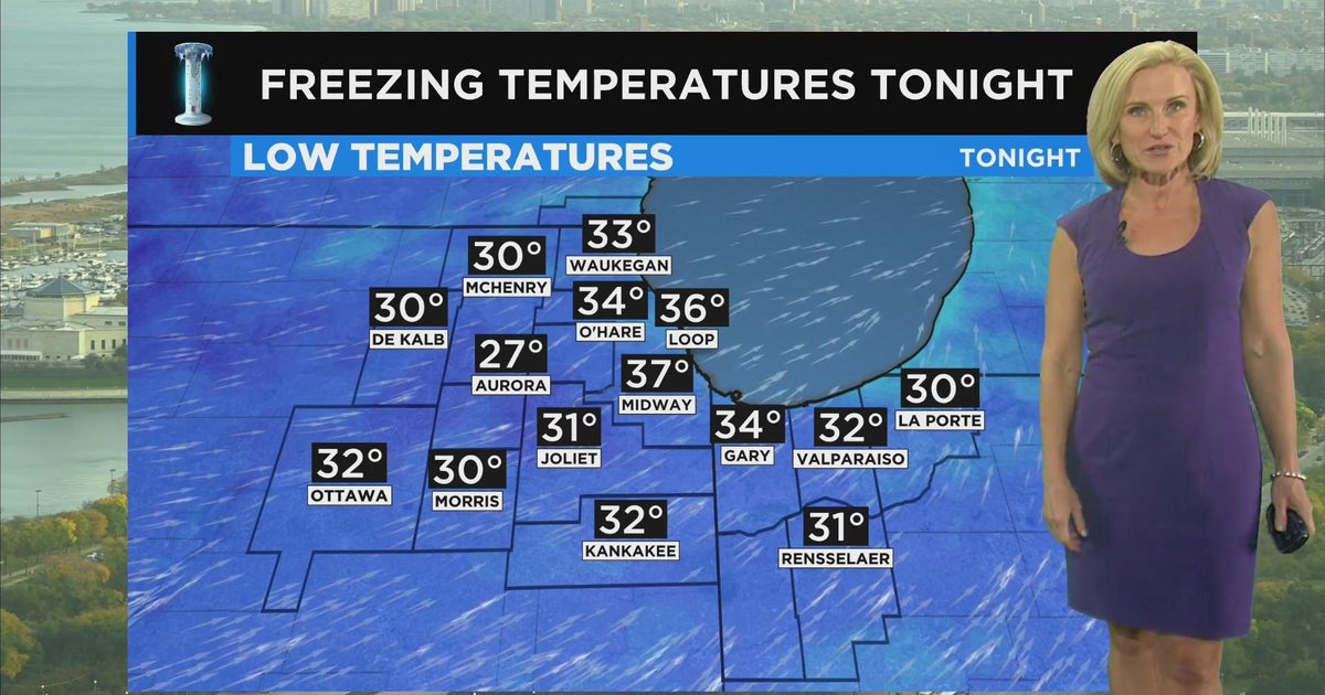 Chicago First Alert Weather: Cold front coming soon - CBS Chicago