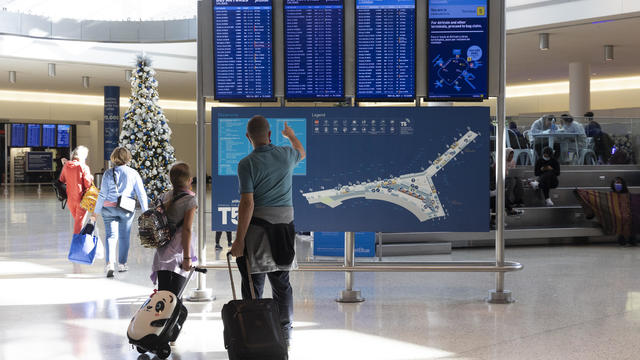 Travelers At New York Airports Ahead Of Thanksgiving Holiday 