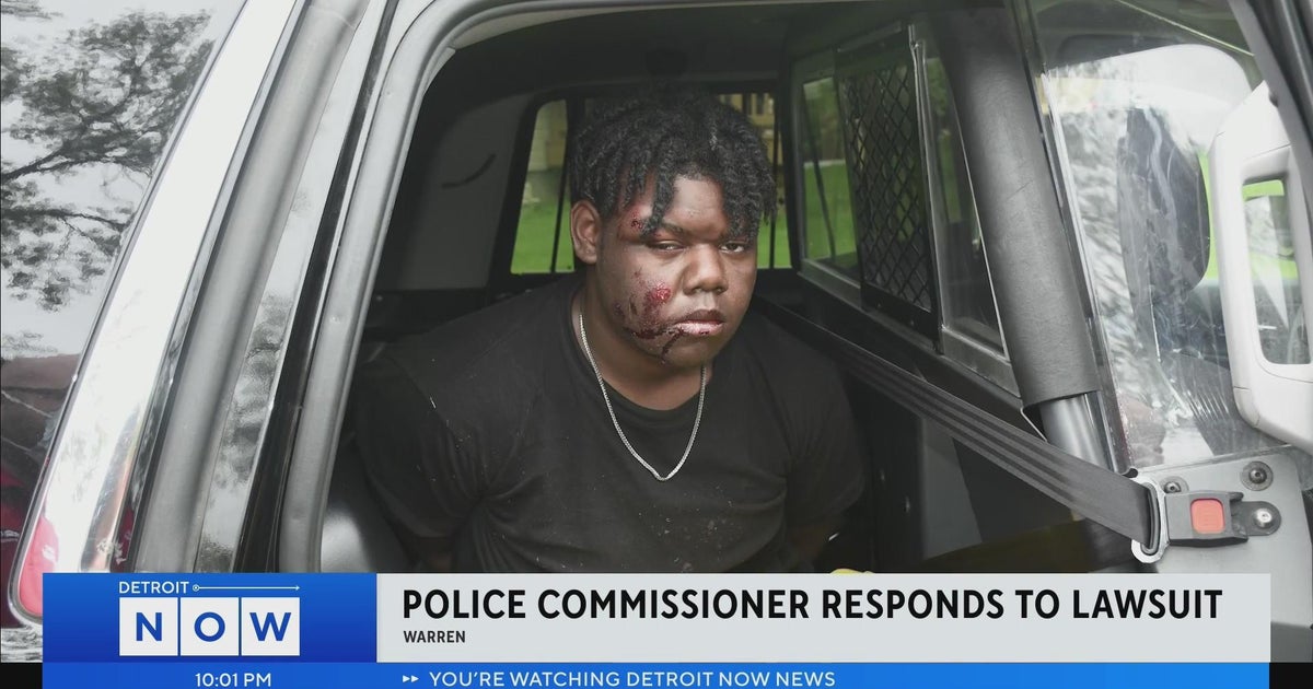 Warren Police respond to lawsuit alleging excessive force - CBS Detroit