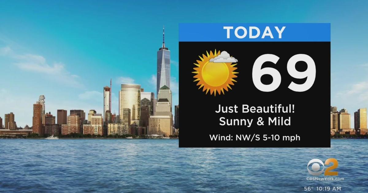 First Alert Weather: CBS2's 10/15 Saturday 10 A.m. Update - CBS New York