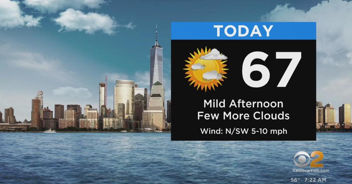 First Alert Weather: CBS2's 10/16 Sunday Morning Update - CBS New York